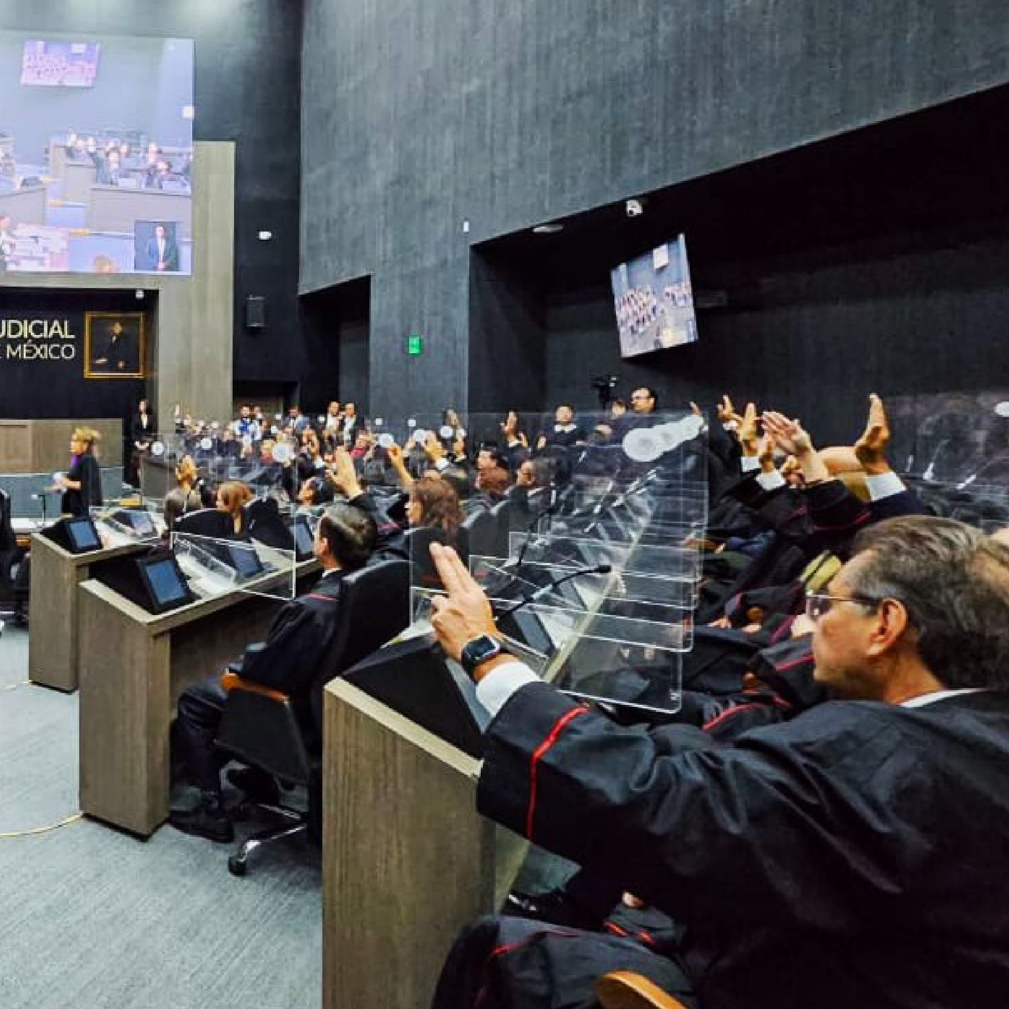 DESIGNA PLENO DE MAGISTRADAS Y MAGISTRADOS A INTEGRANTES DEL ORGANO DE ADMINISTRACION JUDICIAL-04