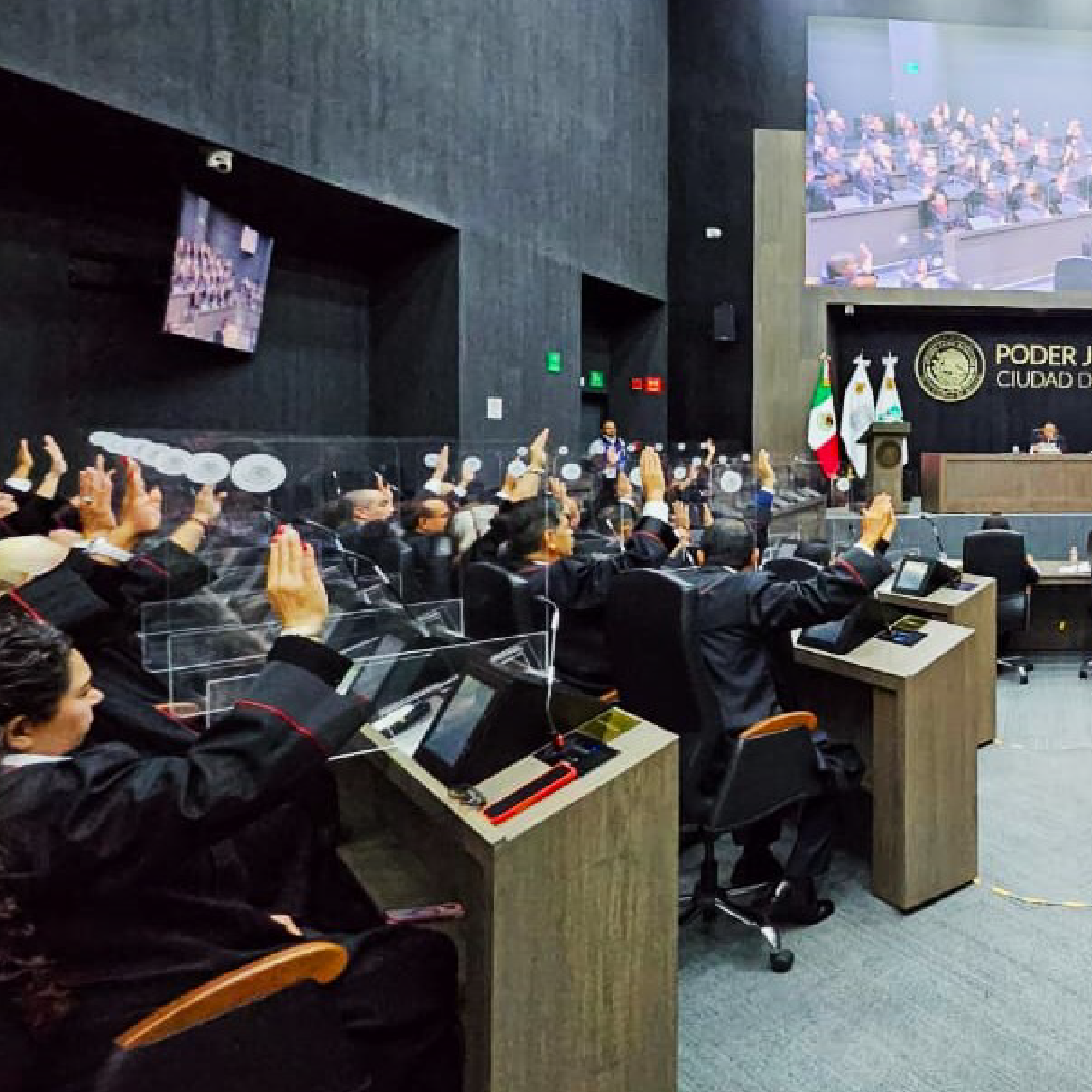 DESIGNA PLENO DE MAGISTRADAS Y MAGISTRADOS A INTEGRANTES DEL ORGANO DE ADMINISTRACION JUDICIAL_Mesa de trabajo 1 copia 6-03